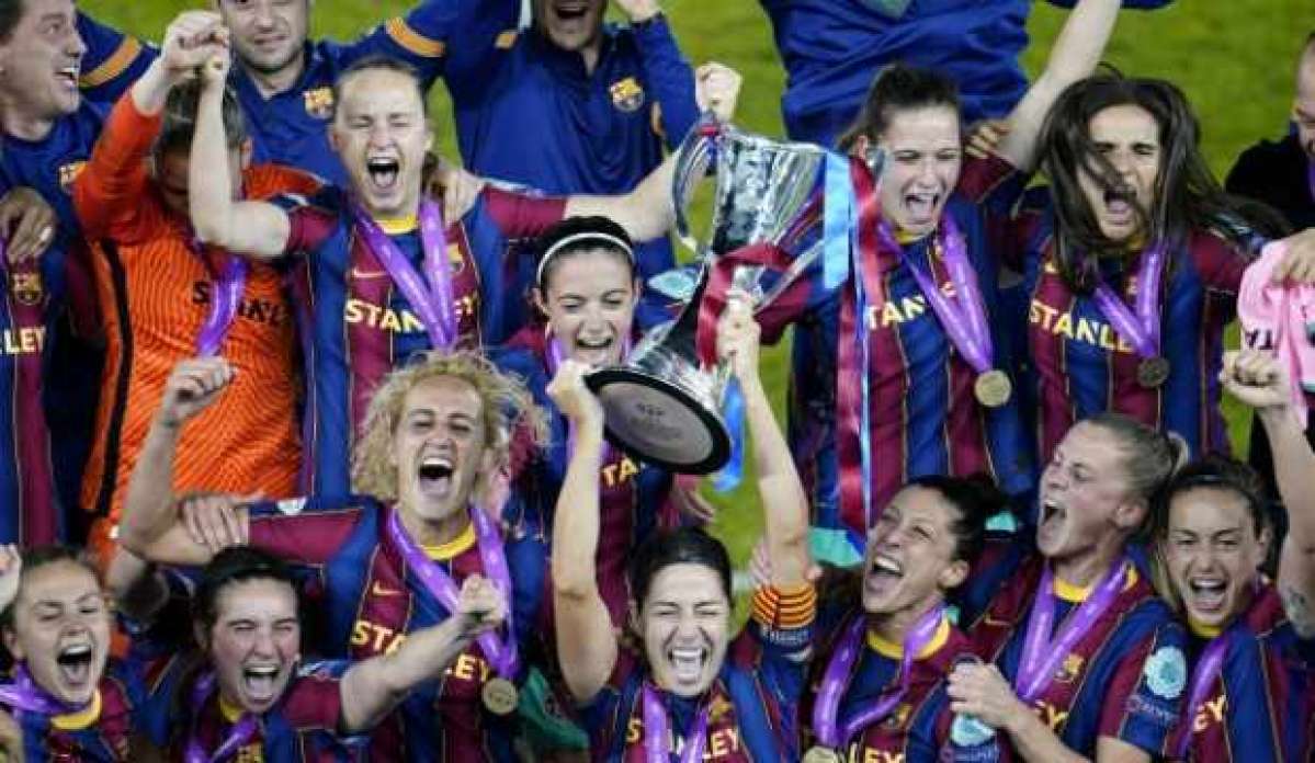 Kadınlar Şampiyonlar Ligi'nde kupa Barcelona'nın