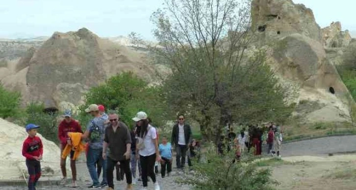 Kapadokya bölgesine ziyaretçi sayısı artmaya devam ediyor