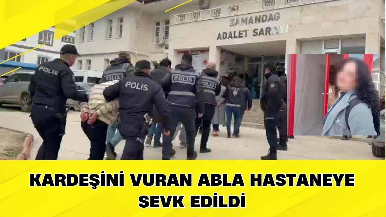 Kardeşini Vuran Abla Hastaneye Sevk Edildi