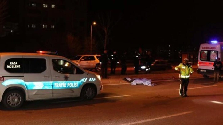 Kayseri'de otomobilin çarptığı yaya hayatını kaybetti