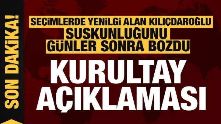 Kılıçdaroğlu seçimden sonra ilk defa canlı yayında! Kurultayda aday olacak mı?
