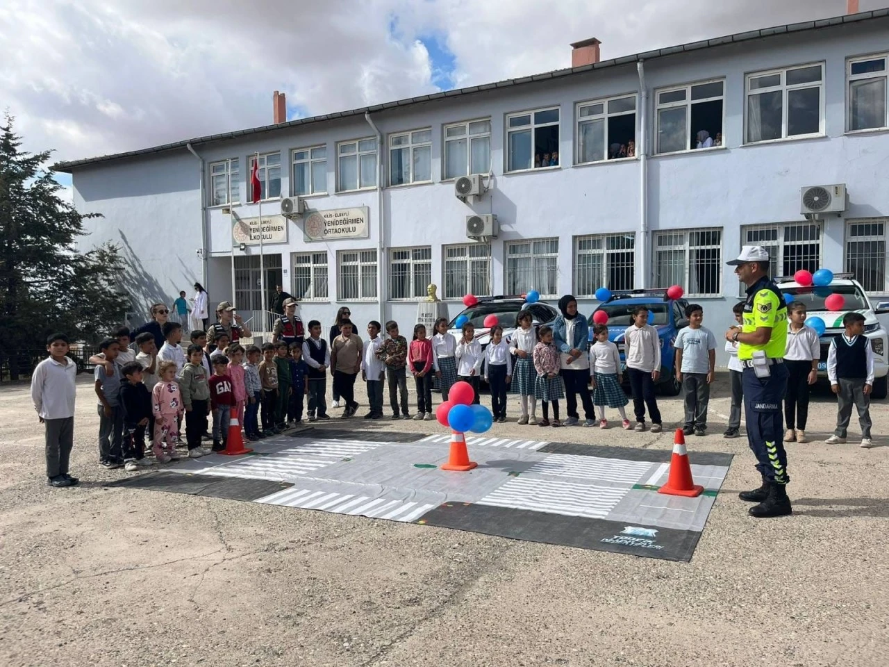 Kilis'te öğrencilere trafik eğitimi verildi