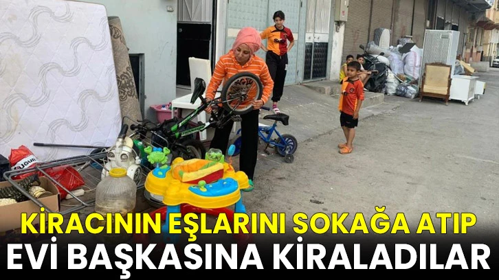 Kiracı evdeyken evi başkasına kiraladılar