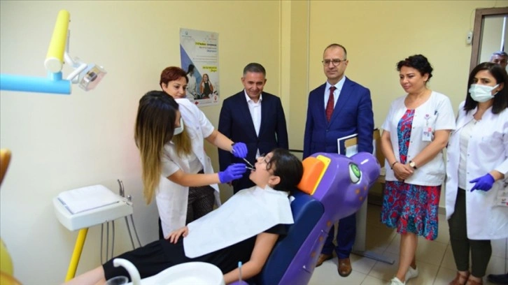 Kırşehir'de 'aile diş hekimleri' çocuklar için mesaiye başladı