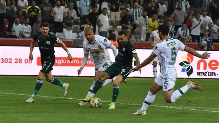 Konyaspor, deplasmanda Giresunspor'u 1-0 mağlup etti
