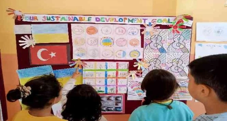 Köy okulu öğretmeninden uluslararası eTwinning projesi