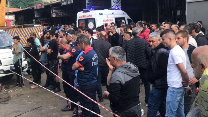 Kozlu'da oksijen tüpü patladı: Bir işçi hayatını kaybetti