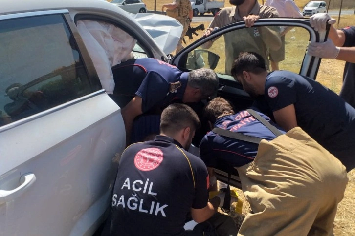 Mardin’de araçlar çarpıştı: 1 ölü, 3 yaralı