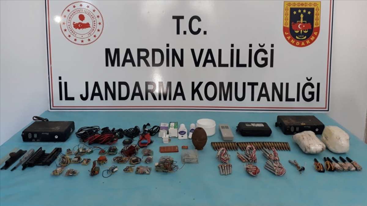 Mardin'de PKK'lı teröristlerin kullandığı 14 depo kullanılamaz hale getirildi