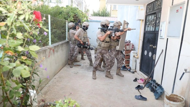 Mersin'de tefeci operasyonu: 14 şüpheli gözaltına alındı