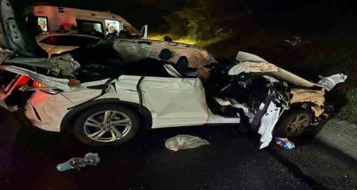 Mersin’de trafik kazası: 1 ölü, 2 yaralı