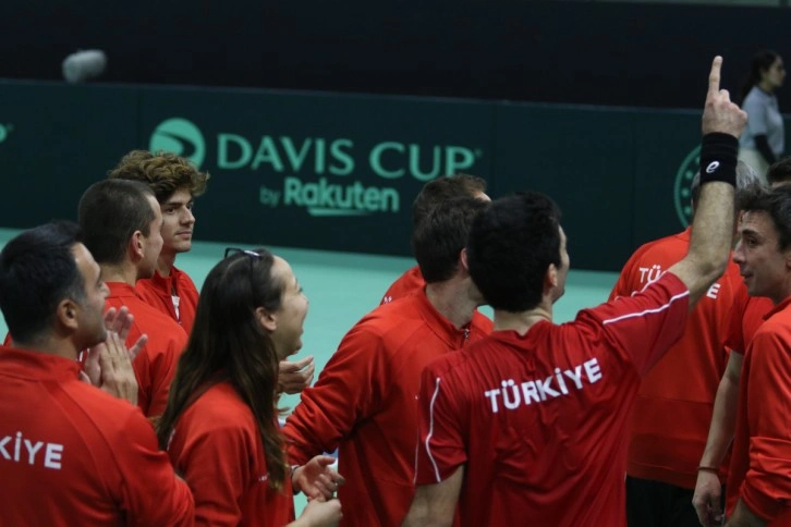 Milli Takım Davis Cup’ta ilk güne iki galibiyetle başladı