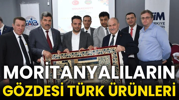 Moritanyalıların gözdesi Türk ürünleri