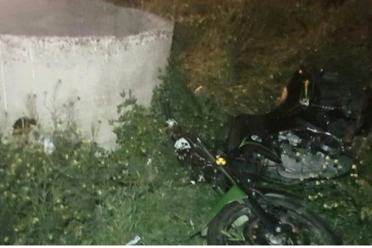 Motosiklet kazası: 1 ölü 1 ağır yaralı