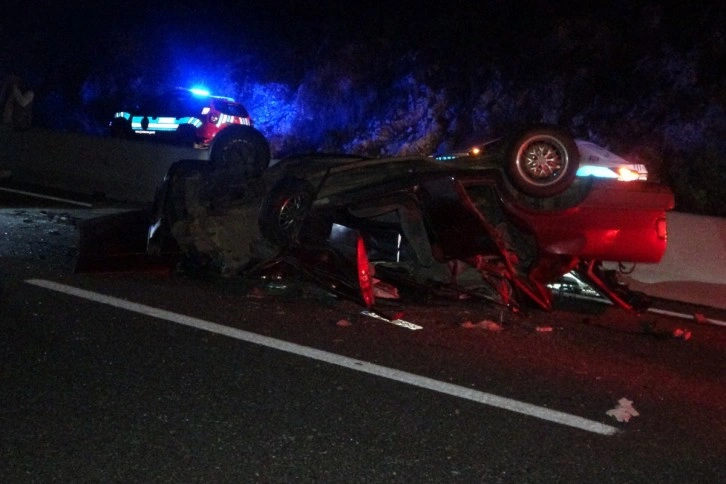 Muğla'da trafik kazası: 1 ölü 1 yaralı