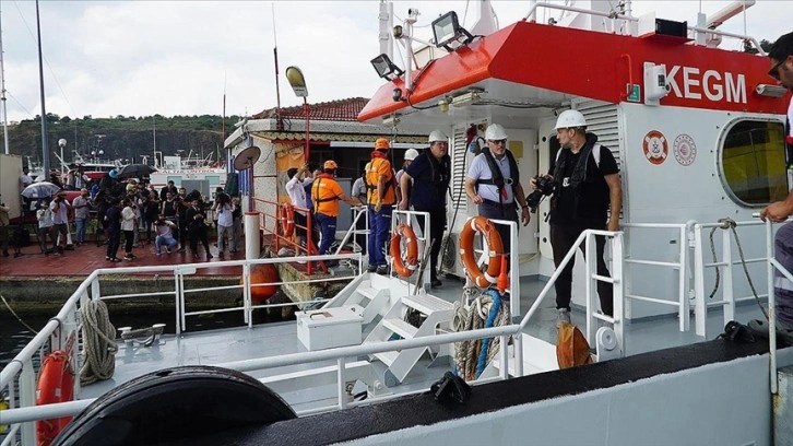 Müşterek Koordinasyon Merkezi temsilcilerinin Ukrayna'dan gelen gemideki denetlemesi başladı