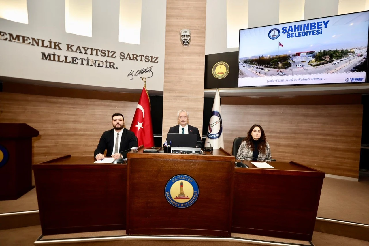 ŞAHİNBEY BELEDİYESİ ŞUBAT AYI MECLİS TOPLANTISI YAPILDI