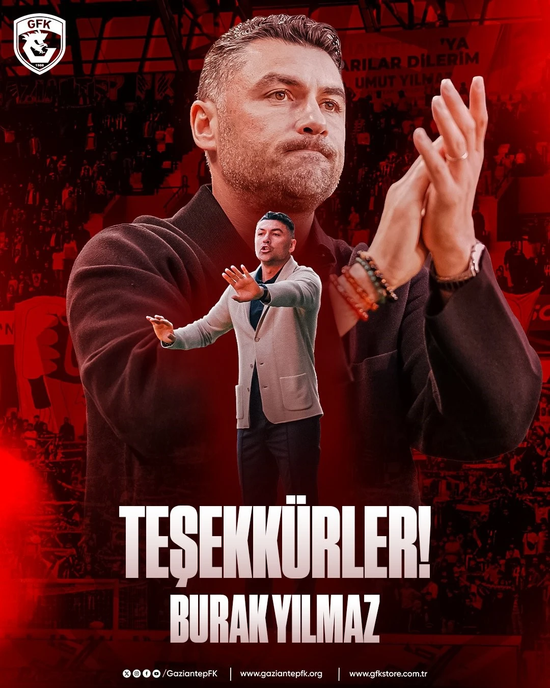 AYRILIK BELGELENDİ! Gaziantep FK, teknik direktörüyle Yollarını resmen ayırdı