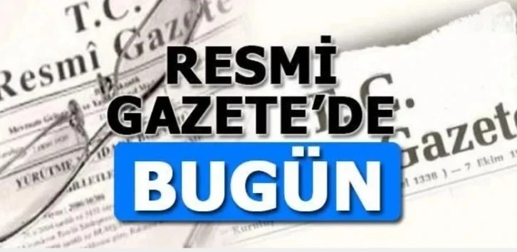 16 Mayıs 2025 Tarihli ve 32902 Sayılı Resmî Gazete