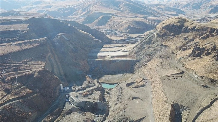 Narman Şehitler Barajı tamamlandığında 12 milyon metreküp su depolayacak