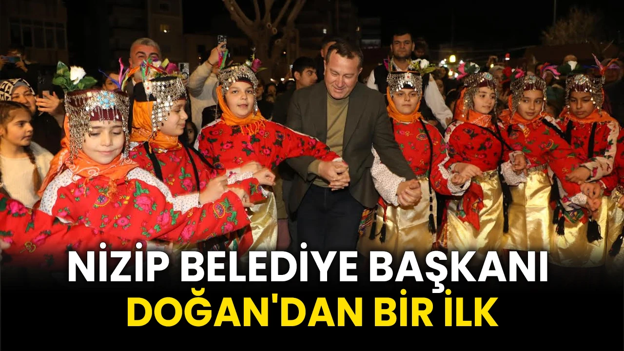 Nizip Belediye Başkanı Doğan'dan bir ilk 