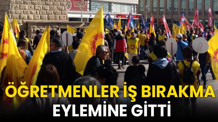 Öğretmenler İş bırakma Eyleminde!