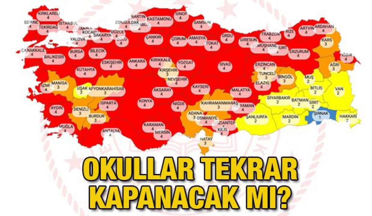 okullar tekrar kapanacak mi meb den yuz yuze egitim aciklamasi yuksek riskli iller gaziantep haberler gaziantep son dakika haberleri mega haber 27