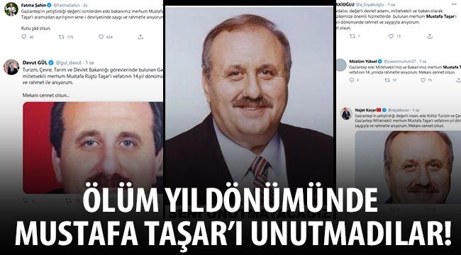 Ölüm yıldönümünde Mustafa Taşar'ı unutmadılar!