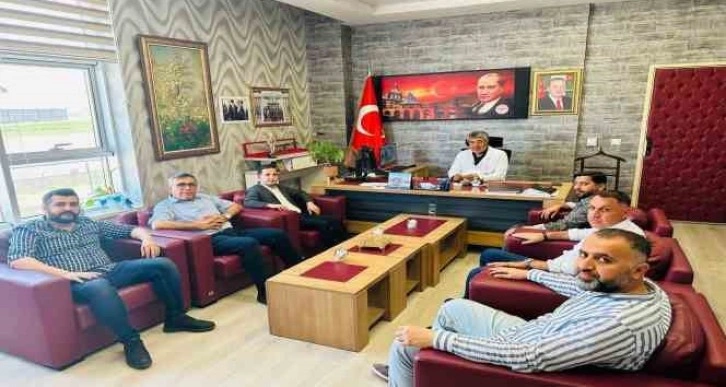 Öz Sağlık İş Sendikası Diyarbakır Şube Başkanı Aküzüm’den Bismil’e ziyaret