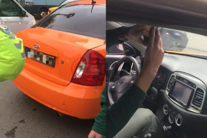 Polis, korsan taksiye geçit vermedi: 7 bin 544 TL ceza