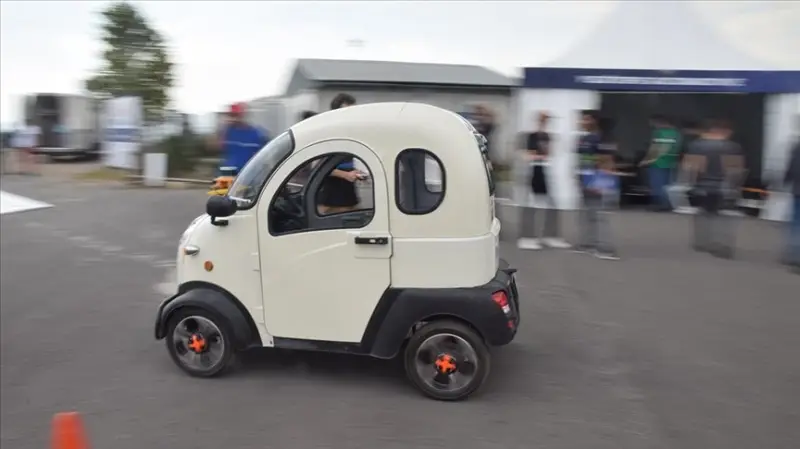 Robotaksi Binek Otonom Araç Yarışması'nda sürücüsüz araçlar piste çıktı