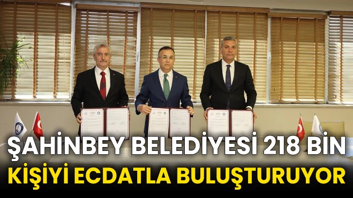 Şahinbey Belediyesi 218 bin kişiyi ecdatla buluşturuyor
