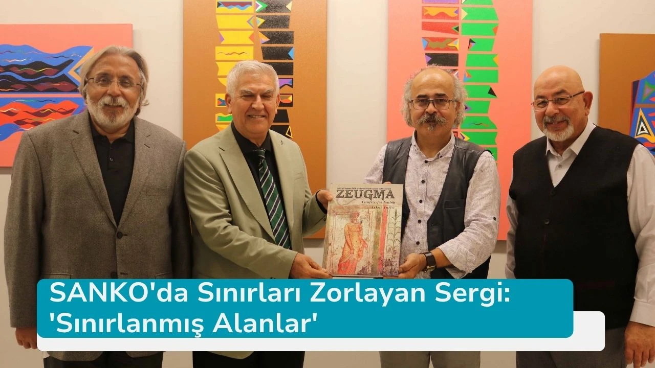 SANKO'da Sınırları Zorlayan Sergi: 'Sınırlanmış Alanlar'