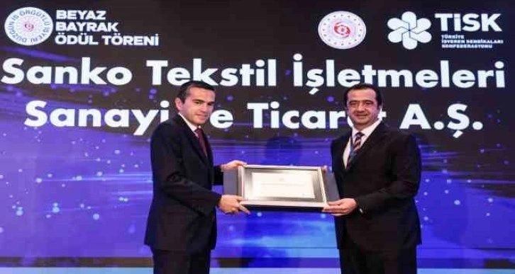 SANKO Tekstil “Beyaz Bayrak” kazanan ilk iş yerleri arasında