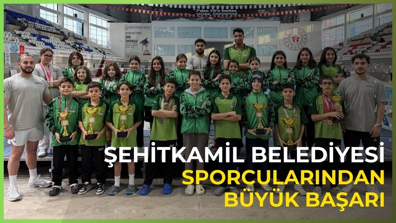 Şehitkamil Belediyesi sporcularından b&uuml;y&uuml;k başarı