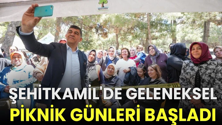Şehitkamil'de geleneksel piknik günleri başladı