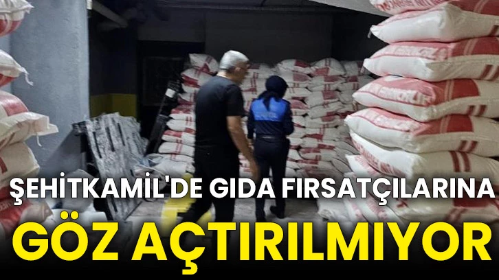 Şehitkamil'de gıda fırsatçılarına göz açtırılmıyor