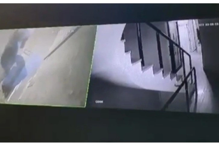 Şişli’nin göbeğinde ilginç hırsızlık: Apartmanın giriş kapısını söküp çaldı