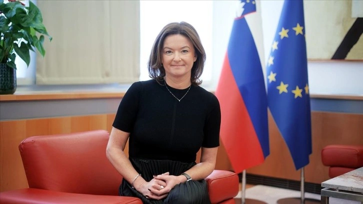 Slovenya'nın ilk kadın Dışişleri Bakanı Tanja Fajon AA'ya konuştu