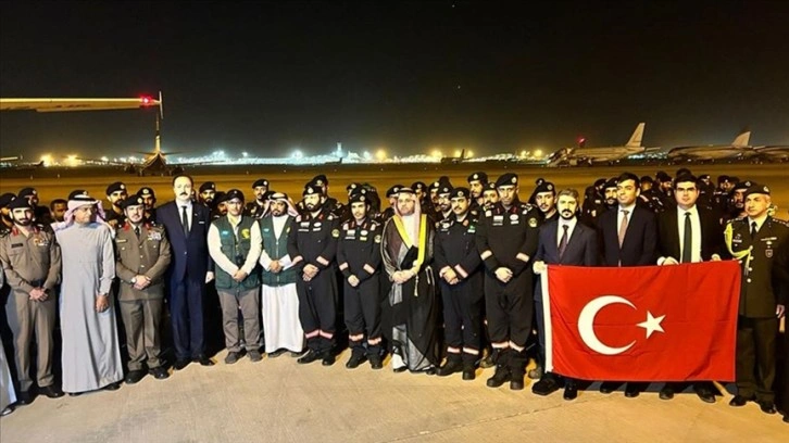 Suudi Arabistan'ın Türkiye’ye gönderdiği arama kurtarma ekibi ülkesine döndü