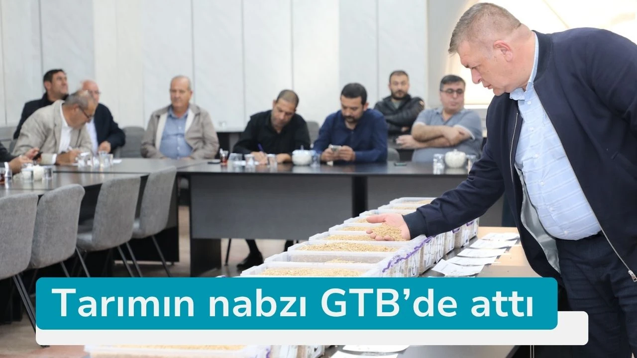 Tarımın nabzı GTB’de attı