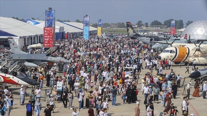 TEKNOFEST KARADENİZ'i 5 günde 650 bin kişi ziyaret etti