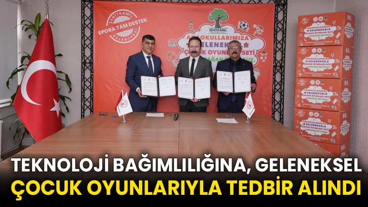 Teknoloji bağımlılığına, geleneksel çocuk oyunlarıyla tedbir alındı