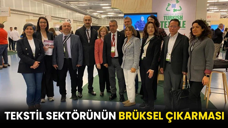Tekstil sektörünün Brüksel çıkarması
