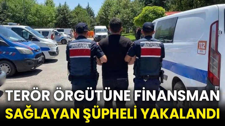Terör örgütüne finansman sağlayan şüpheli yakalandı
