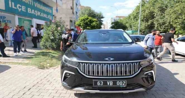 TOGG Viranşehir yollarında