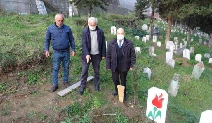 Trabzon'da mermerci ustası mezar taşlarını çalıp 500 TL'ye satıyormuş