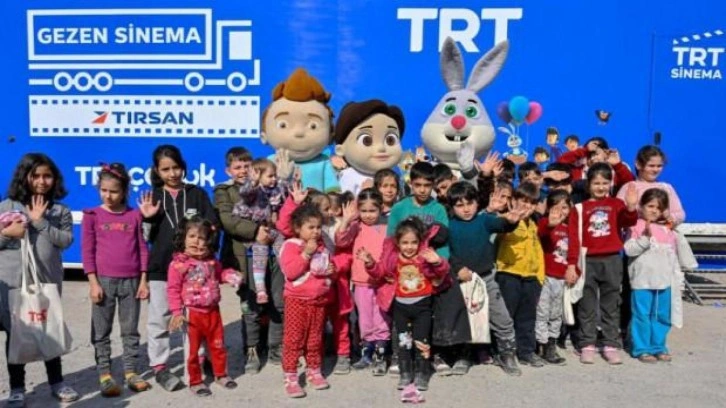 TRT’den depremzedelere Moral Ziyareti