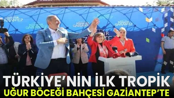 Türkiye’nin ilk Tropik Uğur Böceği Bahçesi Gaziantep’te