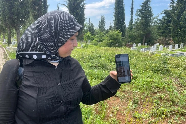 Vefat eden çocuklarının mezarını paylaşamadılar